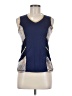 Sofibella Blue Sleeveless T-Shirt Size M - photo 1