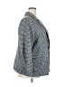 Lands' End 100% Polyester Checkered-gingham Gray Blazer Size 2X - photo 4