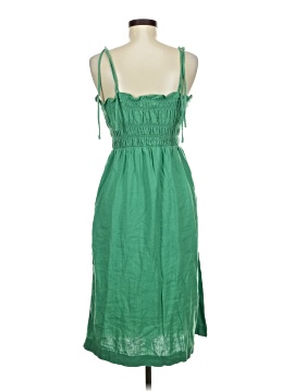 green mini dress thred up Prosperina Tate Scallop Mini Shift Dress In Grass Green main image 1