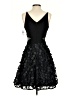 Xscape Floral Black Cocktail Dress Size 2 - photo 2