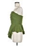 Parker 100% Polyester Green Sleeveless Top Size 8 - photo 5