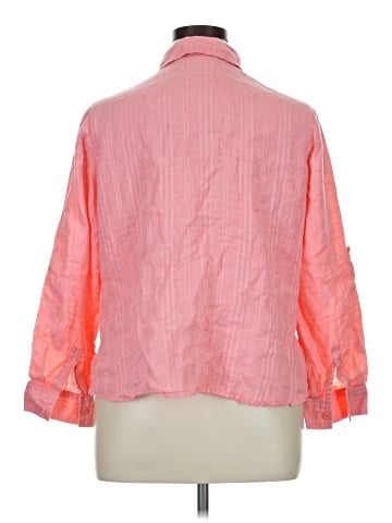 Studio Works 3/4 Sleeve Button-Down Shirt (view 2)