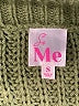 so Me 100% Polyester Stars Green Pullover Sweater Size S - photo 7