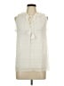Max Studio Ivory Sleeveless Blouse Size L - photo 1