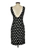 Cassidy 100% Polyester Polka Dots Black Cocktail Dress Size 4 - photo 2
