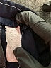 Unbranded 100% Polyester Stripes Blue Casual Pants Size 12 - photo 7