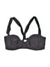Athleta Gray Black Swimsuit Top Size S - photo 1