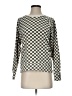 Splits 59 100% Cotton Checkered-gingham Silver Pullover Sweater Size XS - photo 1