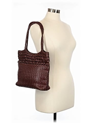 Ann Taylor Leather Tote (view 2)