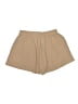 Unbranded Solid Tan Khaki Shorts Size M - photo 2