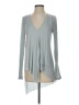 BCBGMAXAZRIA Gray Long Sleeve Blouse Size XS - photo 1