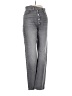 Madewell 100% Cotton Chevron-herringbone Gray Jeans Size 26 waist - photo 1