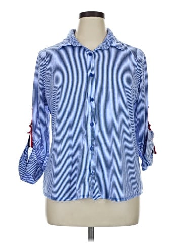 New York Laundry 3/4 Sleeve Blouse (view 1)