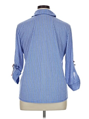 New York Laundry 3/4 Sleeve Blouse (view 2)
