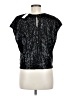 Ann Taylor LOFT Silver Short Sleeve Top Size M - photo 2