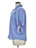 New York Laundry 100% Polyester Blue 3/4 Sleeve Blouse Size XL - photo 5