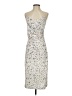 Unbranded Floral Ivory Cocktail Dress Size 1 - photo 1