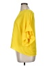 Papillon 100% Polyester Yellow Short Sleeve Top Size 1X - photo 5