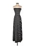 Bebe Stripes Black Casual Dress Size S - photo 1