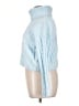 Hippie Rose 100% Polyester Blue Turtleneck Sweater Size XL - photo 5