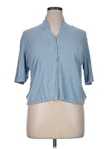 Norton McNaughton 3/4 Sleeve Button-Down Shirt (view 1)
