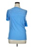 PASSPORTS Blue Short Sleeve Top Size XL - photo 1