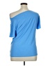 PASSPORTS Blue Short Sleeve Top Size XL - photo 2