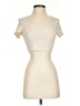 Shein Ivory Short Sleeve T-Shirt Size S - photo 1