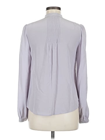 Tara Jarmon Long Sleeve Silk Top (view 2)