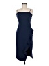Bardot Solid Blue Cocktail Dress Size 8 - photo 1