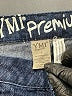 YMI Blue Denim Shorts Size 1 - photo 3