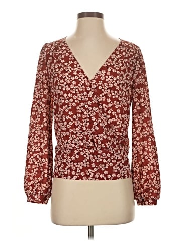 All in Favor Long Sleeve Blouse (view 1)