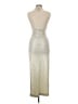 Sentimental NY Metallic Silver Ivory Cocktail Dress Size M (estimated) - photo 2