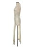 Sentimental NY Metallic Silver Ivory Cocktail Dress Size M (estimated) - photo 6
