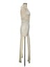 Sentimental NY Metallic Silver Ivory Cocktail Dress Size M (estimated) - photo 5
