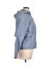 Asics 100% Nylon Solid Blue Jacket Size XL - photo 4