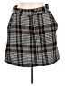 En Saison 100% Polyester Plaid Brown Casual Skirt Size M - photo 1