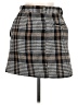 En Saison 100% Polyester Plaid Brown Casual Skirt Size M - photo 2