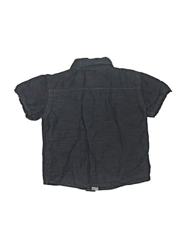 CALVIN KLEIN JEANS Short Sleeve Button-Down Shirt (view 2)