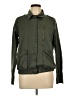 Wet Seal 100% Cotton Green Jacket Size L - photo 1