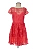 Atelier Hearts Red Cocktail Dress Size 8 - photo 1