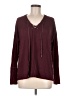 Rails Burgundy Long Sleeve Top Size M - photo 1