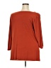 DressBarn Orange 3/4 Sleeve Top Size 3X - photo 2