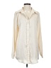 Kittenish 100% Polyester Ivory Long Sleeve Blouse Size S - photo 1