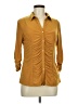 Anne Klein Gold Yellow Long Sleeve Blouse Size M - photo 1