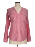 Express Pink Long Sleeve Blouse Size M - photo 1