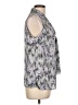 Zac & Rachel 100% Polyester Gray Sleeveless Blouse Size L - photo 4