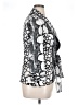 Alex Evenings 100% Polyester Animal Print Silver 3/4 Sleeve Blouse Size XL - photo 4