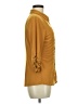 Anne Klein Gold Yellow Long Sleeve Blouse Size M - photo 4