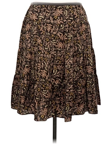 New York & Company Silk Skirt (view 2)